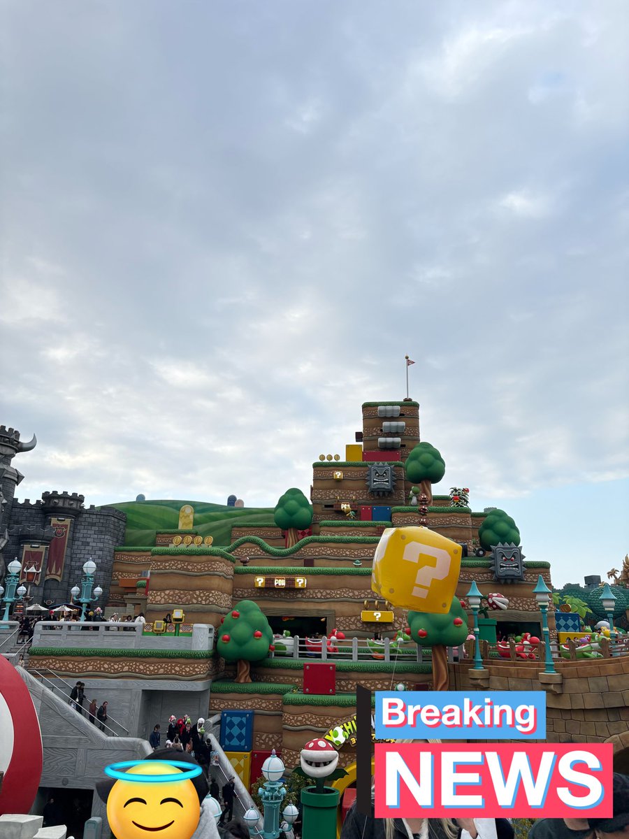 maneater_dgr's tweet image. 今日は家族でUSJ行ってきました。
NINTENDO WORLDを作ってくれたUSJに感謝、神空間すぎます。