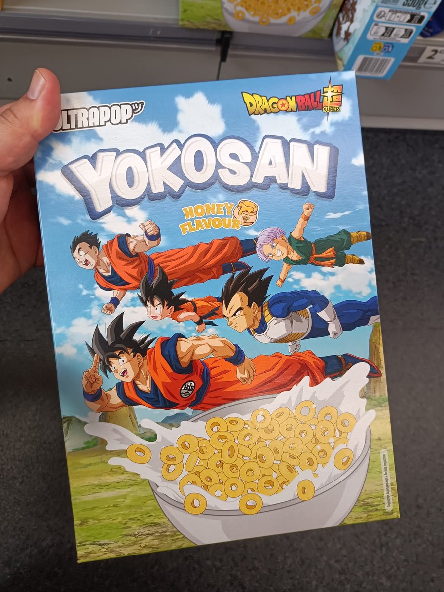 gogeta_lord's tweet image. Céréales Dragon Ball Super disponible dans certains Gifi!

Merci Franck pour l&apos;info et les photos 😊