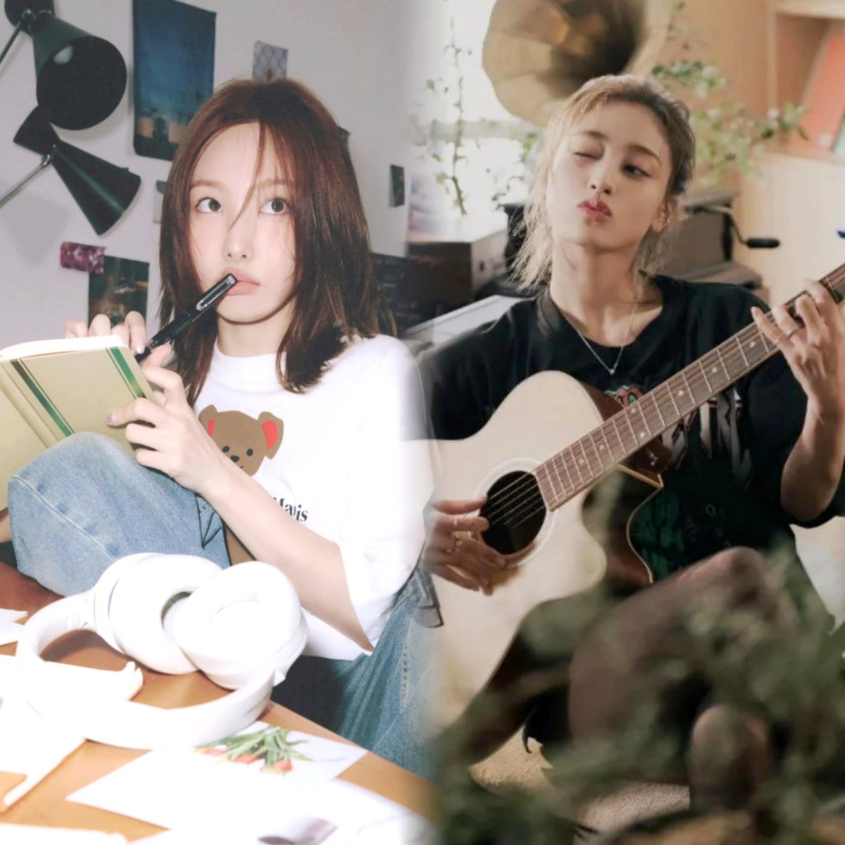 Pareja de compositoras.