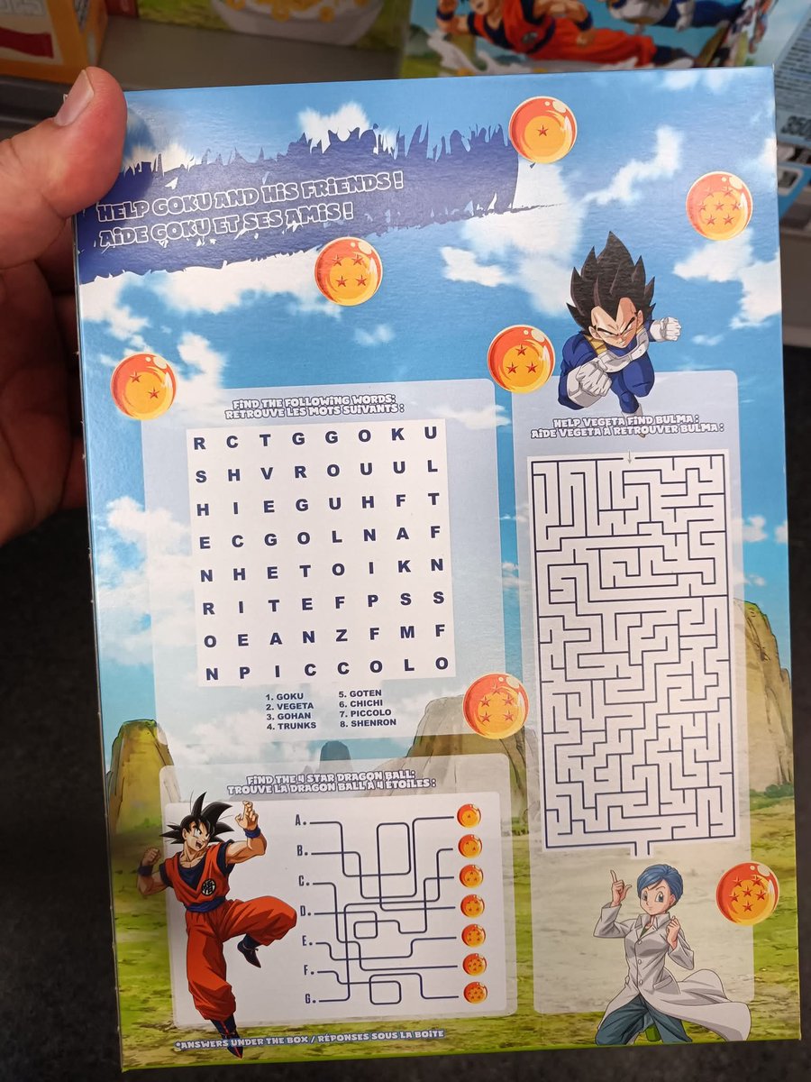 gogeta_lord's tweet image. Céréales Dragon Ball Super disponible dans certains Gifi!

Merci Franck pour l&apos;info et les photos 😊