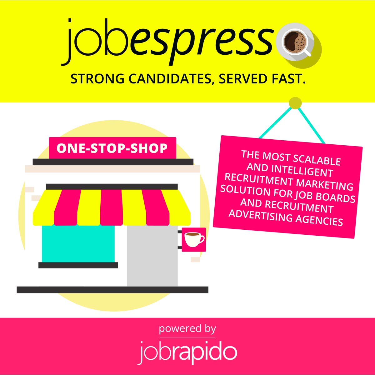 🚀 #Hiring is broken: fragmented channels, manual ops &amp; wasted budgets. Meet Jobespresso: the most scalable &amp; intelligent #AI #recruiting platform. 
✨ 120M+ jobseekers, 🤖 AI-powered automation 📊 1 transparent dashboard, 👉 Strong candidates, served fast bit.ly/4pcuyOr