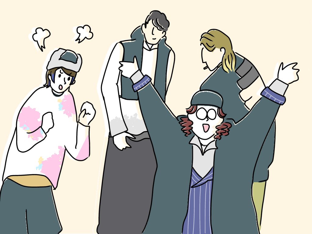 #️⃣グループの末っ子が誰かひと目でわかる写真

デ4️⃣の末っ子定義って難しい…
でもそこがいい…🫰