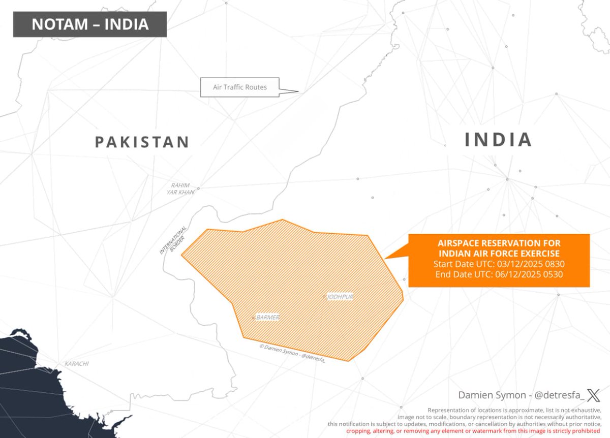 Notam Map India UnknownSigmaGuy) / Posts / X