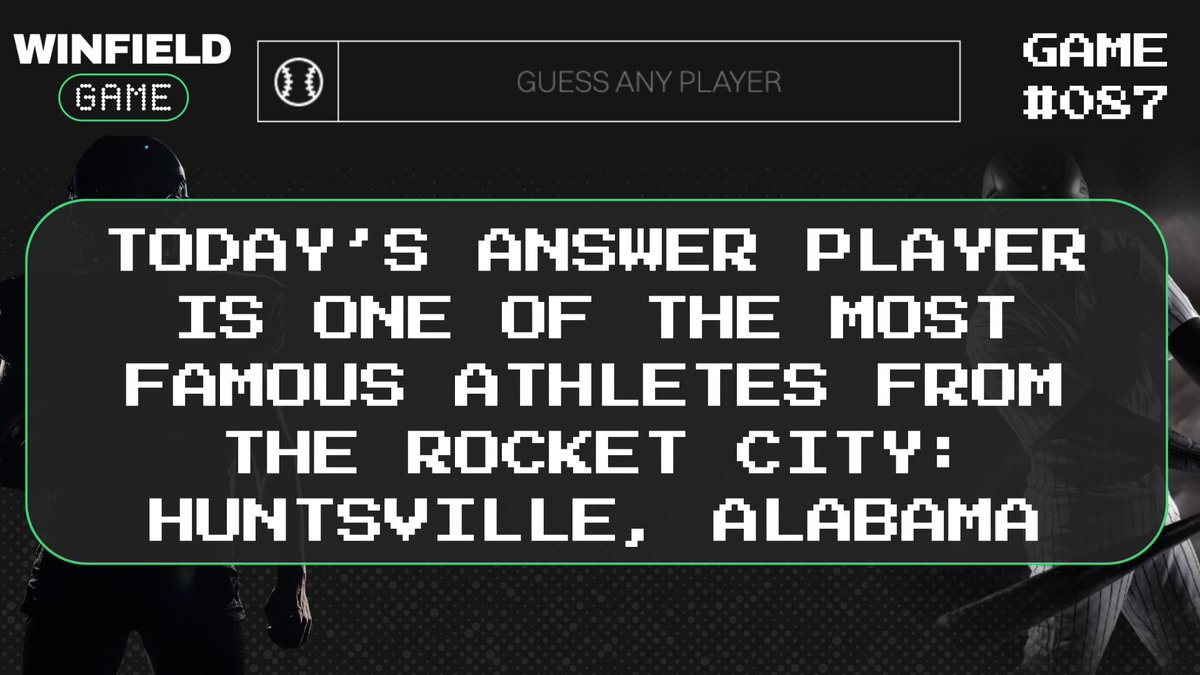 Game #087 is live!  

#WordleForSports #SportsTrivia #Trivia #sports