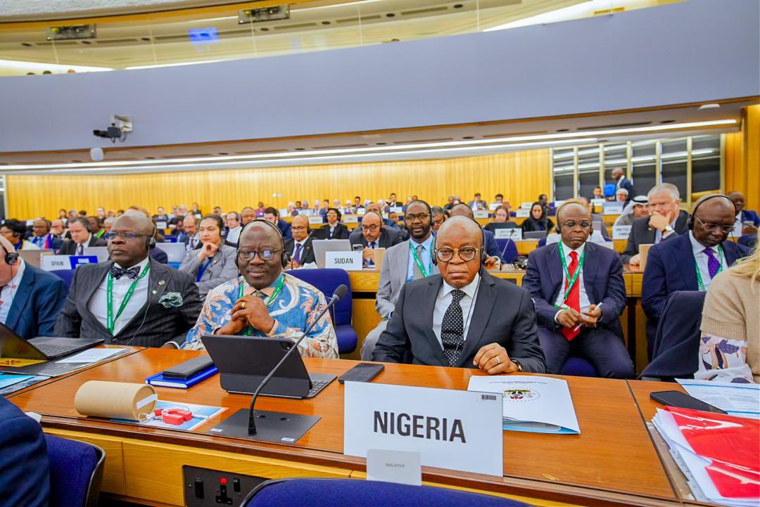 nigerianports's tweet image. Nigeria’s Quest for IMO Category C

As the election for Category C of the IMO approaches, Nigeria’s Minister of Marine and Blue Economy, Dr. @GboyegaOyetola, held a bilateral meeting with China’s Vice Minister of Transport, Mr. Li Yang, in London on Monday.

The Managing Director…