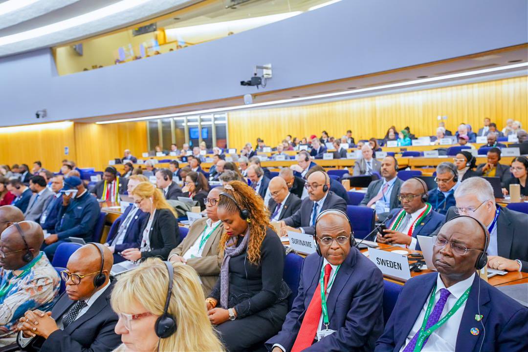 nigerianports's tweet image. Nigeria’s Quest for IMO Category C

As the election for Category C of the IMO approaches, Nigeria’s Minister of Marine and Blue Economy, Dr. @GboyegaOyetola, held a bilateral meeting with China’s Vice Minister of Transport, Mr. Li Yang, in London on Monday.

The Managing Director…