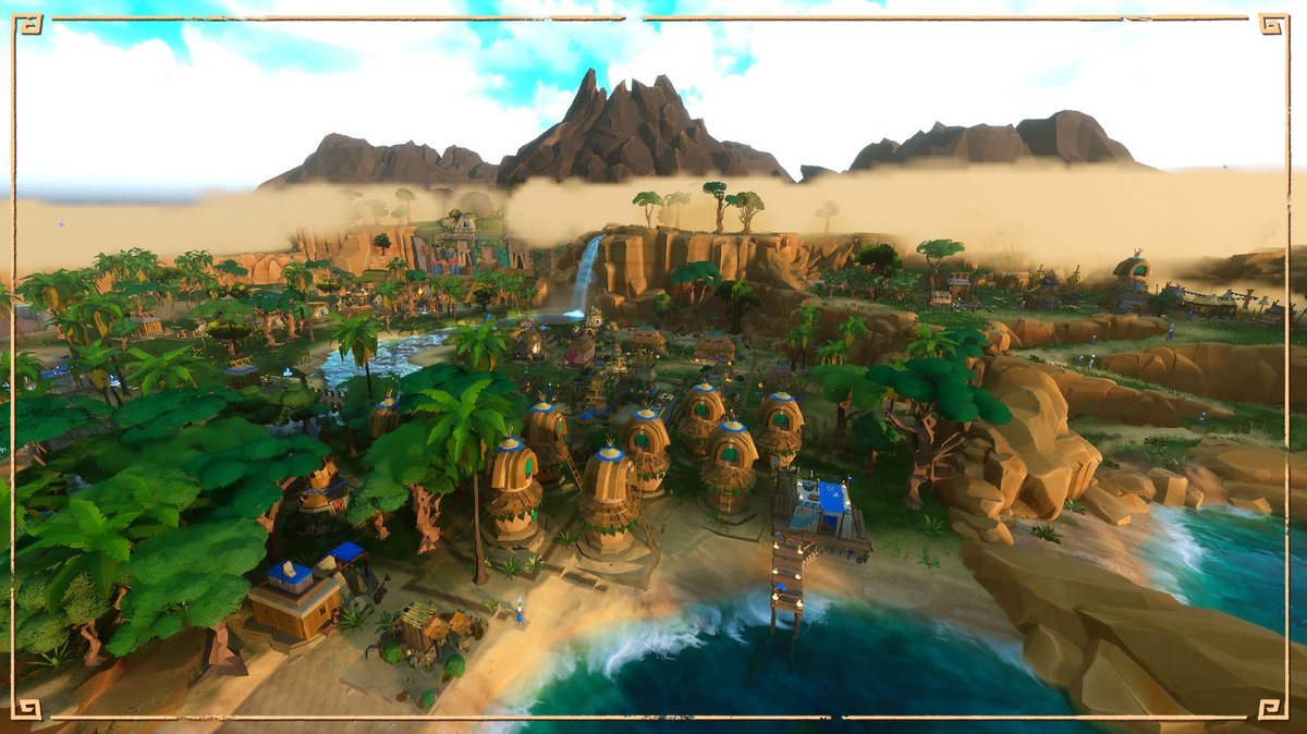 whimsofthegods's tweet image. From above, the ancient village looks peaceful. But everything has its limits… ⚡

🎮 Wishlist our game: store.steampowered.com/app/2642390/?u… 

#videogames #indiegamedevelopers #indiedev #indiedevs #Steam #GamingCommunity #citybuilder #coopgame #wishlistwednesday