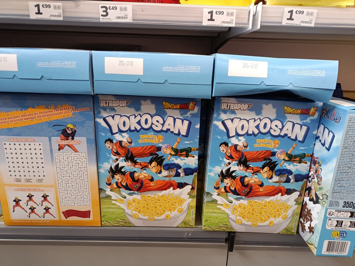 gogeta_lord's tweet image. Céréales Dragon Ball Super disponible dans certains Gifi!

Merci Franck pour l&apos;info et les photos 😊