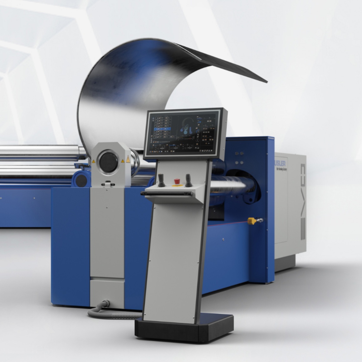 RAMENGTOOL's tweet image. Feasibility in advance.

With the Capacity Calculator, BENDtronic® checks:
✔️ Can the part be bent?
✔️ What are the flat ends?
✔️ How much springback to expect?

Answers before you even start. Bend with confidence. @HAEUSLER AG 
#HAEUSLER #bendingtechnology #metalbending