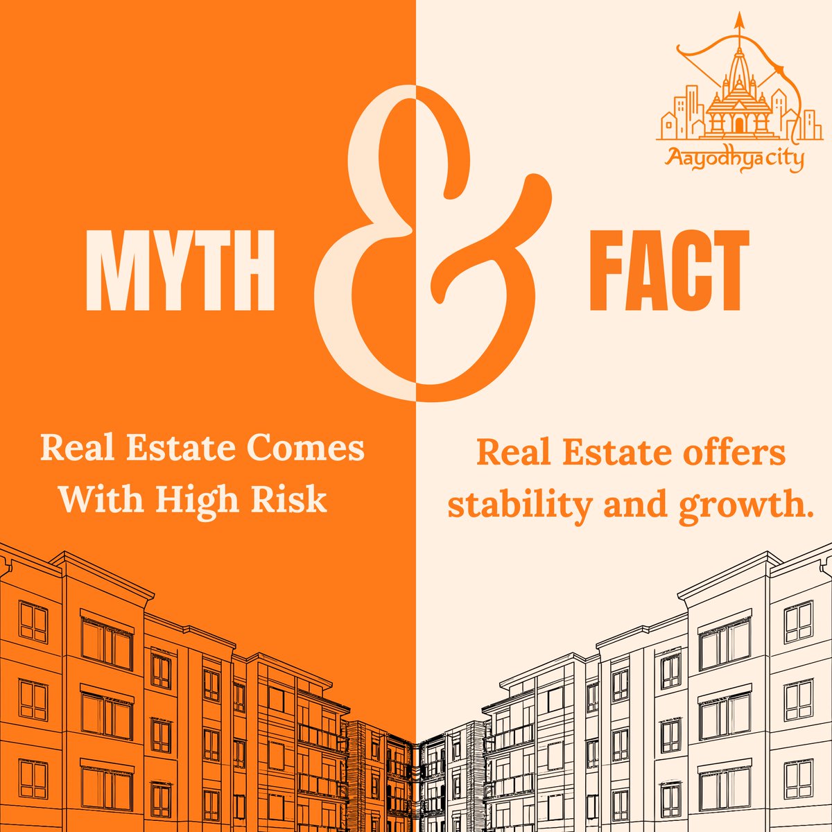 AayodhyaCity's tweet photo. Unlock the truth behind real estate with quality projects like AAYODHYA CITY, packed with modern amenities.
#realestate #affordableliving #homesforsale #qualityproperty #investmentproperty  #explorepage #luxuryrealestate #budgethomes #realestateinvesting #Aayodhyacity #explore https://t.co/hzgXkGvHYr