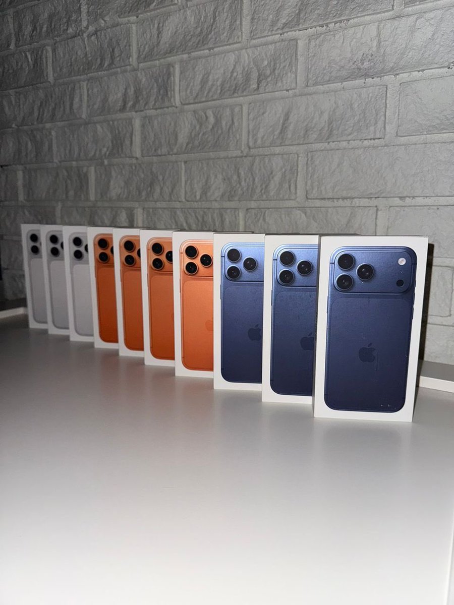 ✅iPhone 17 Promax available!!!
✅256GB
MK7,200,000

eSIM 
Mk6,700,000
📞+265997177690
📍Olympic Mall(Old Ekhaya) in Lilongwe
#VisitKumaliketi