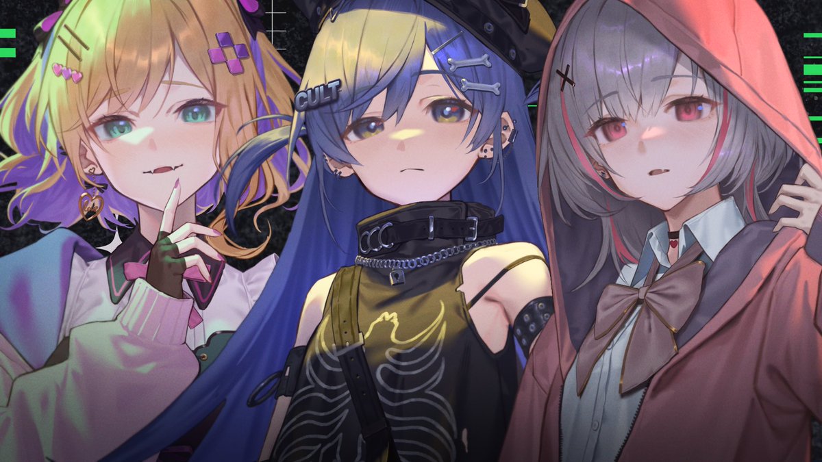 3人でユニットを結成しました。
Cafunés  (カフネス)と申します。

3人それぞれ声色も歌い方も違う3色の魅力をこれからよろしくお願いいたします。