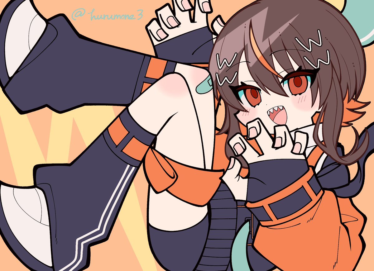 hurumone3's tweet image. 横向きverも💣💥