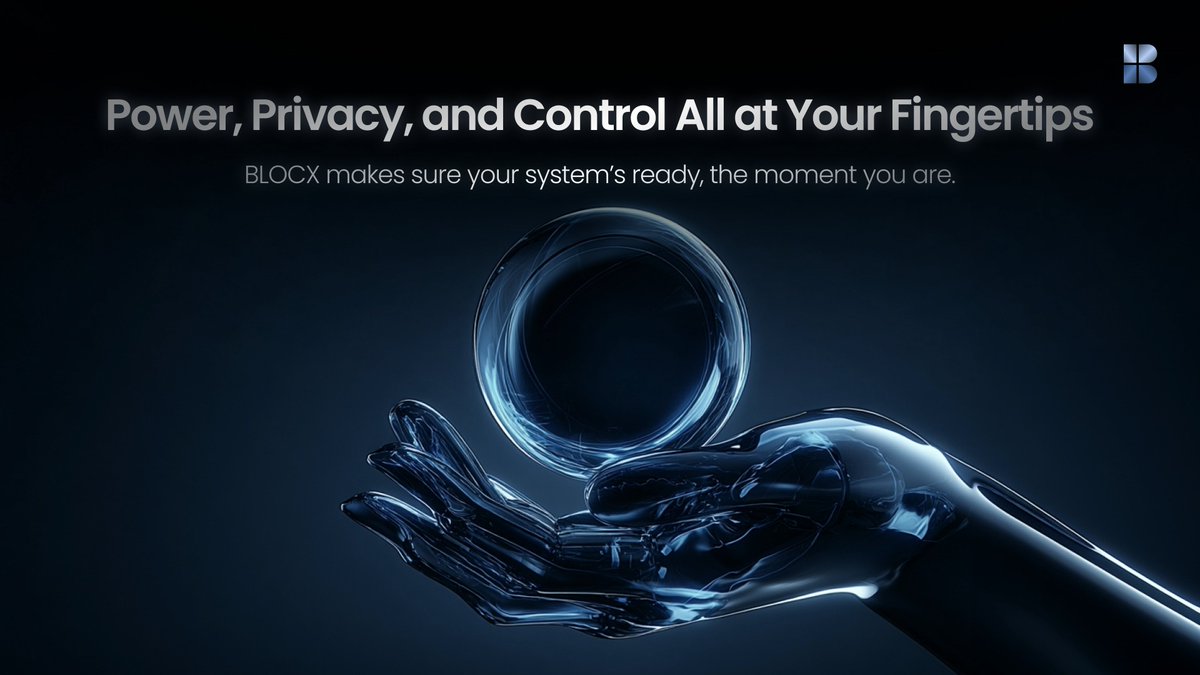 BLOCX_TECH's tweet image. Imagine opening your laptop and every tool is right there:

✅ Private VPN
✅ Integrated wallet
✅ GPU power
✅ Malware defense
✅ Node orchestration

No setup. No syncing. Just your system, on your terms.
