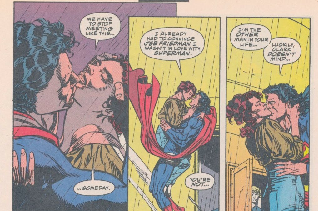 superman loving the idea of sharing lois with another man aka just himself 😭