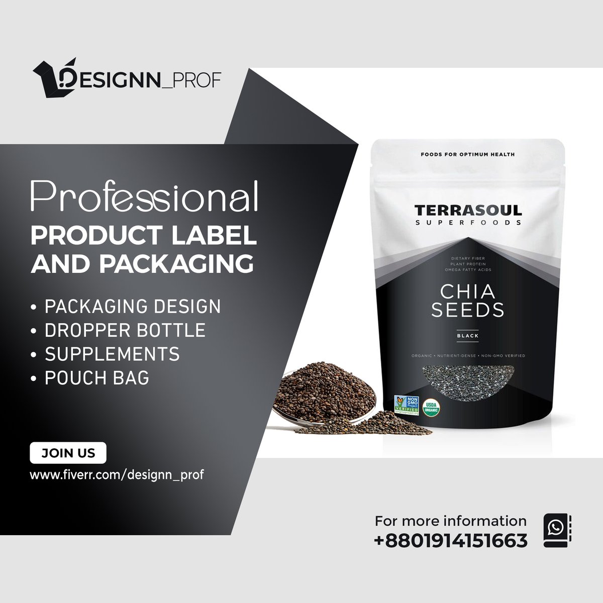 cbd_packaging's tweet image. If you need a clean and eye-catching pouch label that boosts your brand identity and builds customer trust, feel free to message me anytime.
fiverr.com/s/5r9PNmv

#PouchLabelDesign #PackagingDesign #LabelDesign  #ProductBranding #PremiumDesign #SupplementPouch #BrandIdentity