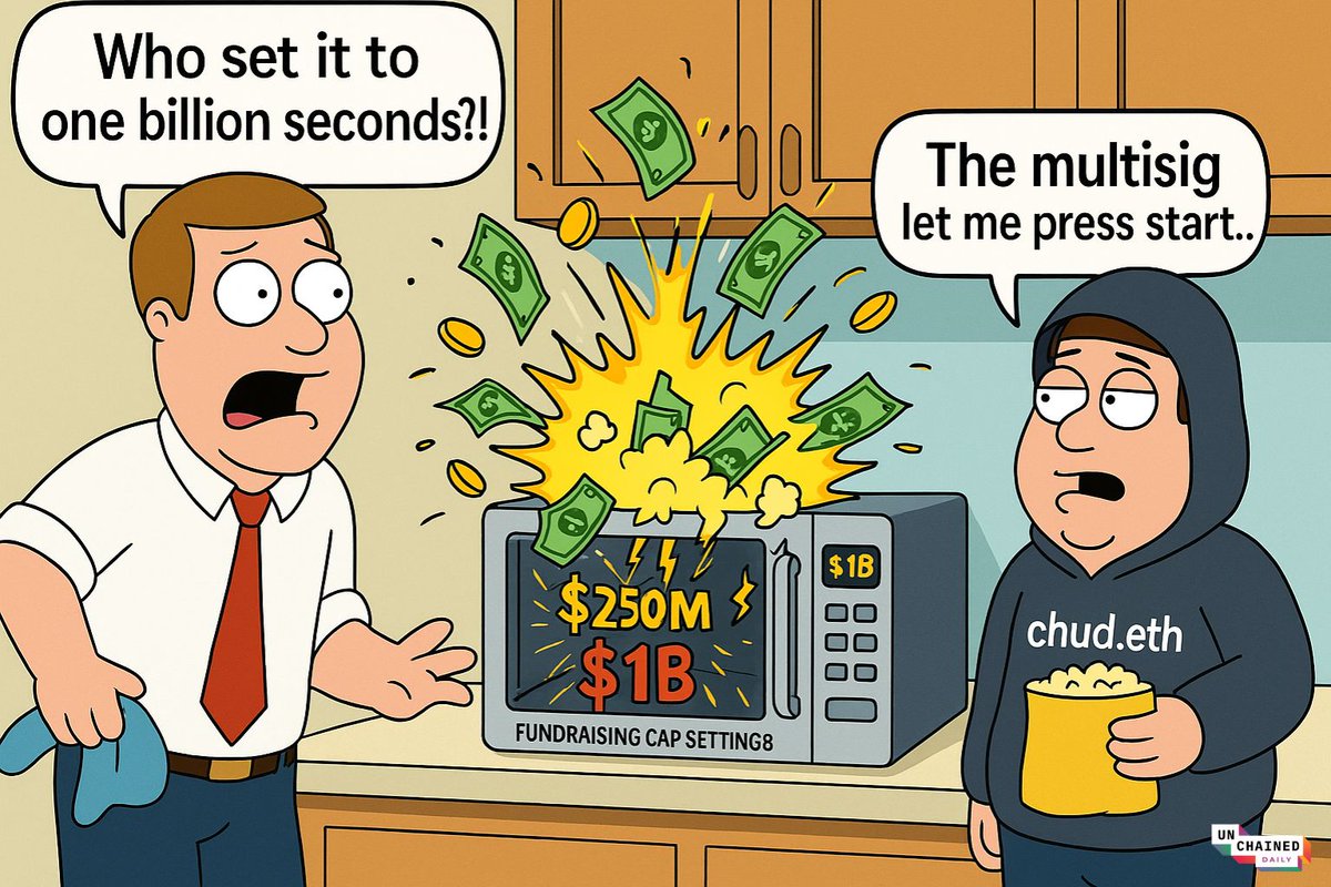 laurashin's tweet image. In today’s @Unchained_pod Daily newsletter:

🧨 One multisig mistake blew up MegaETH’s billion dollar plans
🇺🇸 Polymarket gets the U.S. green light to operate legally
🕳️ EDEL’s token launch drama erupts as Bubblemaps calls out sniping
💵 Klarna drops its own stablecoin for…