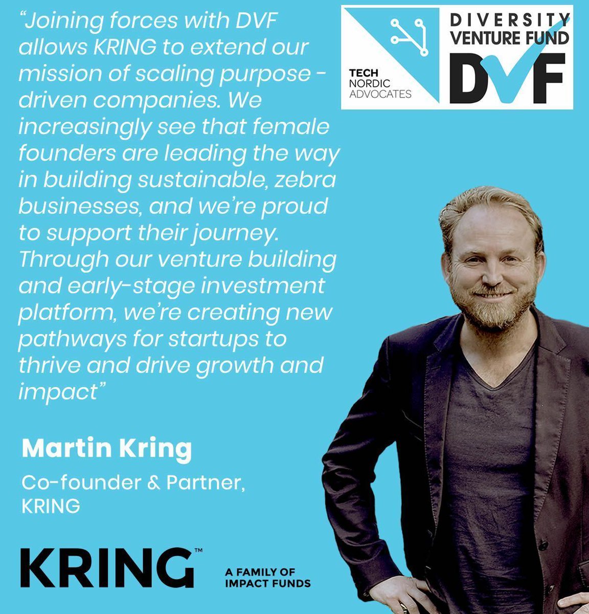 TechNordicAdv's tweet image. 💰 Are you an investor committed to supporting diverse founders?
Our Diversity Venture Fund (DVF) is on a mission to close the funding gap by improving access to capital for diverse founders. 

Learn more on securing deal flow as an investor here: buff.ly/incet8X
