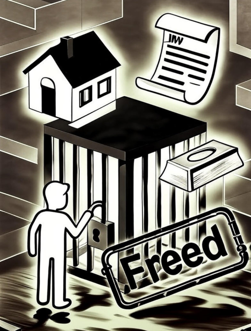 One RWA concept every beginner needs
Forget “tokenized real-world assets.”

Here’s the only thing that matters:

An RWA is any real thing that used to be stuck in offline prison… now freed by putting it on the blockchain.

House stuck with lawyers👨‍⚖️? → freed

Invoice waiting 90