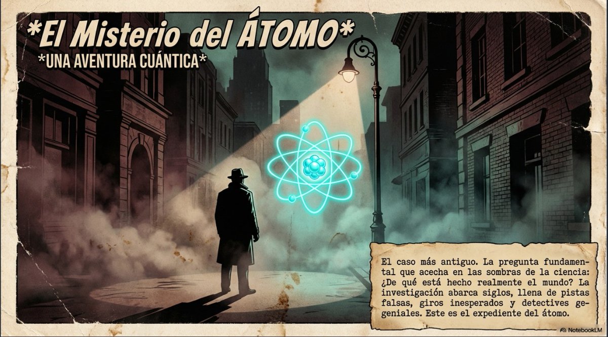 La verdad es que no puedes parar cuando ves todo lo que te puede aportar en el aula. "El misterio del átomo" un nuevo cómic #aprenderesdivertido Enlace drive.google.com/file/d/1uqeUts…