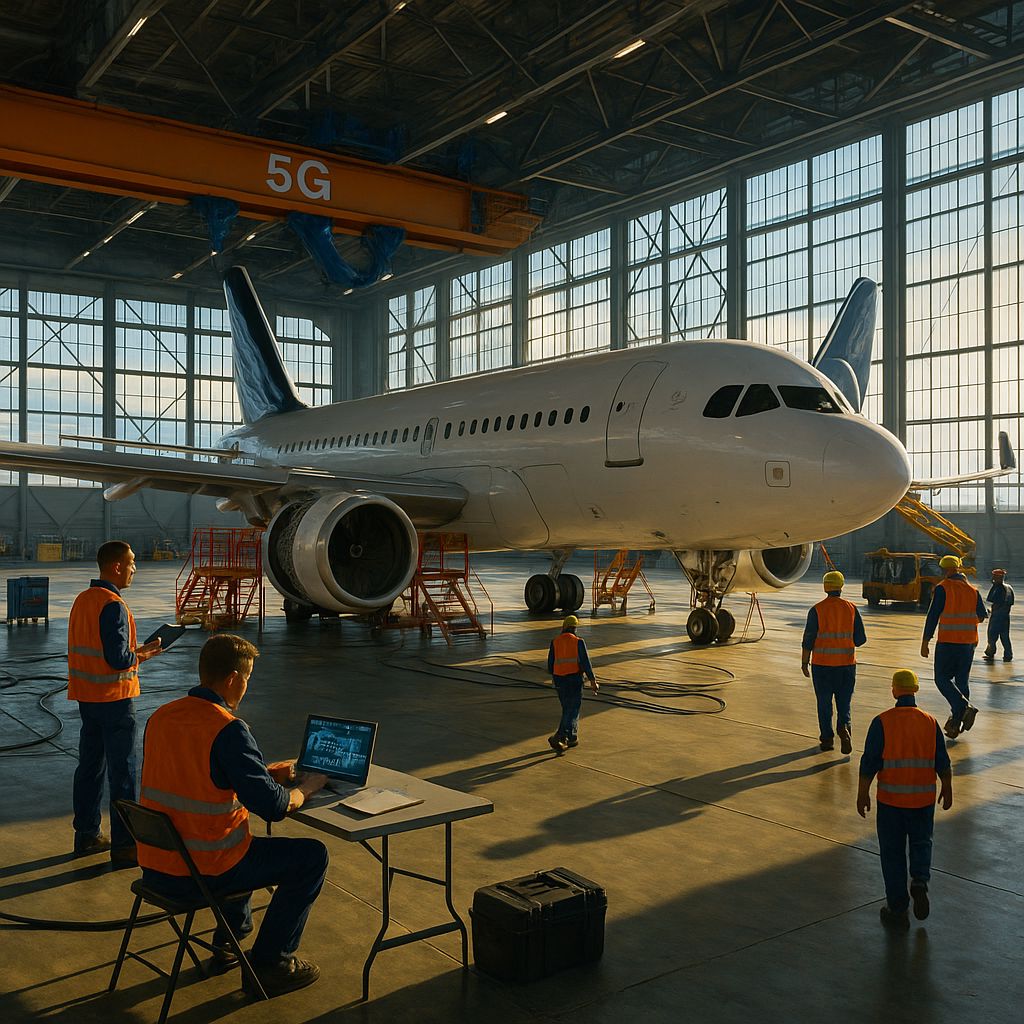 Jobsreach_avia's tweet image. A milestone for aviation professionals: Frankfurt Airport has just launched Europe’s very first 5G-connected hangar, revolutionizing remote aircraft m...

 Explore new career opportunities and industry insights at 
aviation.jobsreach.net

#AviationTech #5GMaintenance