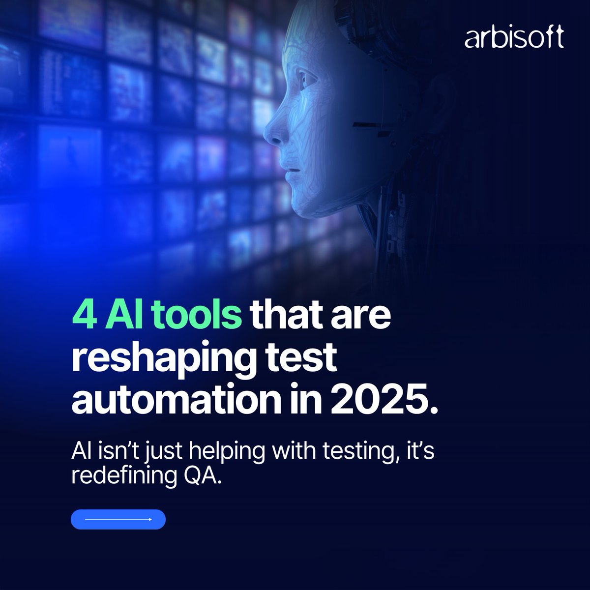arbisoft's tweet image. AI tools are rewriting test automation! ⚡
From plain-English tests to self-healing UIs, these platforms make QA smarter, faster, and more reliable.
Full breakdown by Salman Tariq, SQA Engineer at Arbisoft: tinyurl.com/2wcwfpam

#AI #TestAutomation #Arbisoft