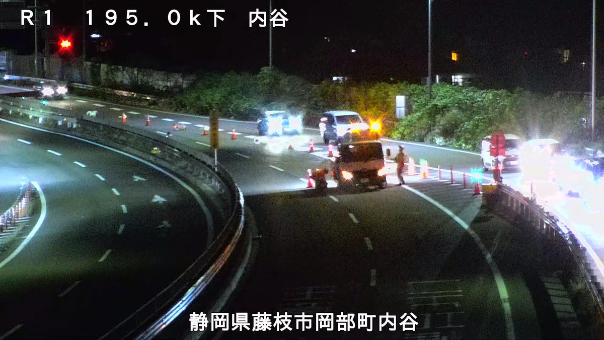 masa休止中 夜間通行止め：藤枝BP・島田金谷BP】 11月26日（水）現在、#国道1号
