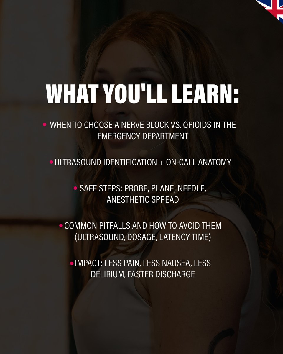 💥 Effective analgesia without opioids (and with fewer side effects).
POCUS-guided nerve blocks are transforming emergency care.

At #Incrementum2026, Dr. <a href="/Jailyn_Avi/">Jailyn Avila</a> will present: “Game Changer Nerve Blocks”

Stay tuned...