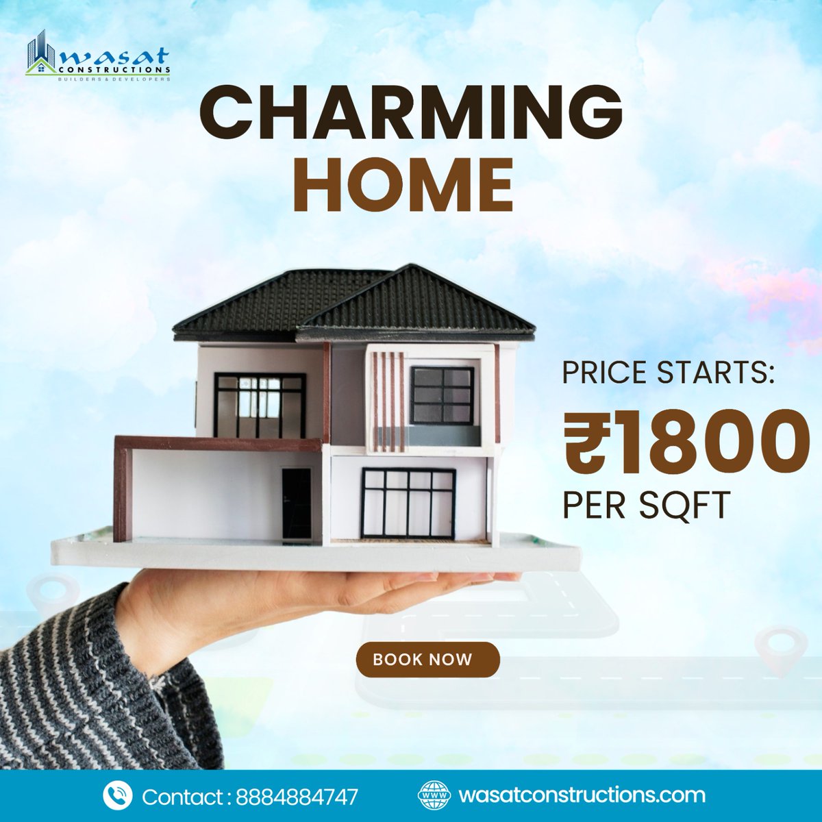 MohammedIr28476's tweet image. “Your Charming Home Begins Here.”
Create a home that reflects your lifestyle. From modern designs to durable structures,
Contact: 8884884747 • wasatconstructions.com
#CharmingHome #HomeConstruction #AffordableBuilders #DreamHomeDesign #ResidentialConstruction