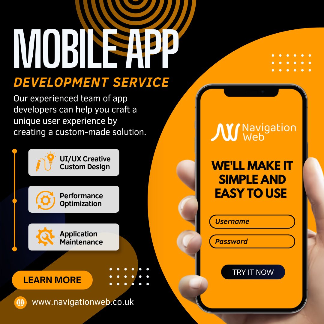 navigation_web's tweet image. If you need an app or want your existing one developed then we can help you. navigationweb.co.uk #app #ios #android #mobile #business #businessowner #director