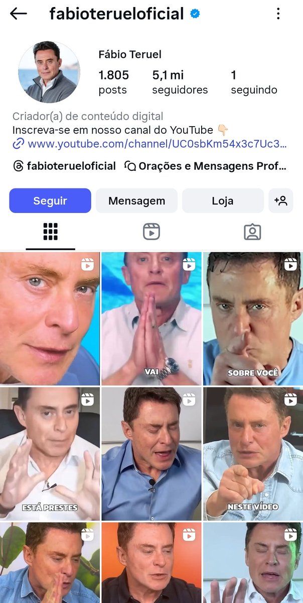 TanieliP's tweet image. Fabio Teruel, somente no Instagram ele possui mais de 5 milhões de seguidores, fala de Deus, de amor e como deputado Federal, votou contra a ANISTIA. Negando a milhares de inocentes, injustamente condenados, a chance de viver!
Assinando a sentença de morte de muitos!

Hipócrita!…