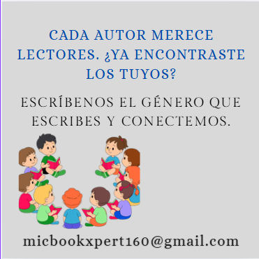 AjiBookxpert's tweet photo. Cada autor merece lectores. ¿Ya encontraste los tuyos? Escríbenos el género que escribes y conectemos. #ApoyoAutor #SeBuscanLectores #VidaDeEscritores #MicBookxpert https://t.co/EKjHJ1Ps1G