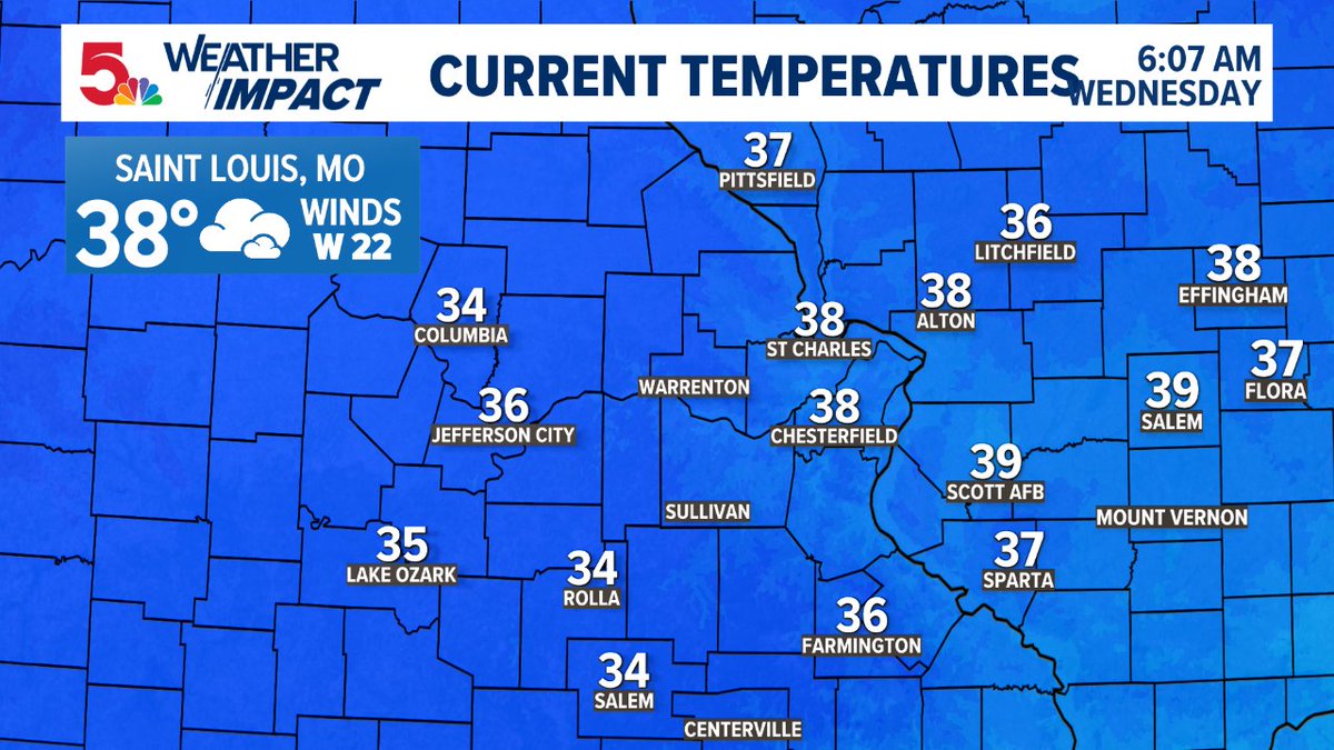 scottontvKSDK's tweet image. Here&apos;s a look at your early morning temps around the #STL area Forecast at ksdk.com/weather #stlwx #ksdkwx