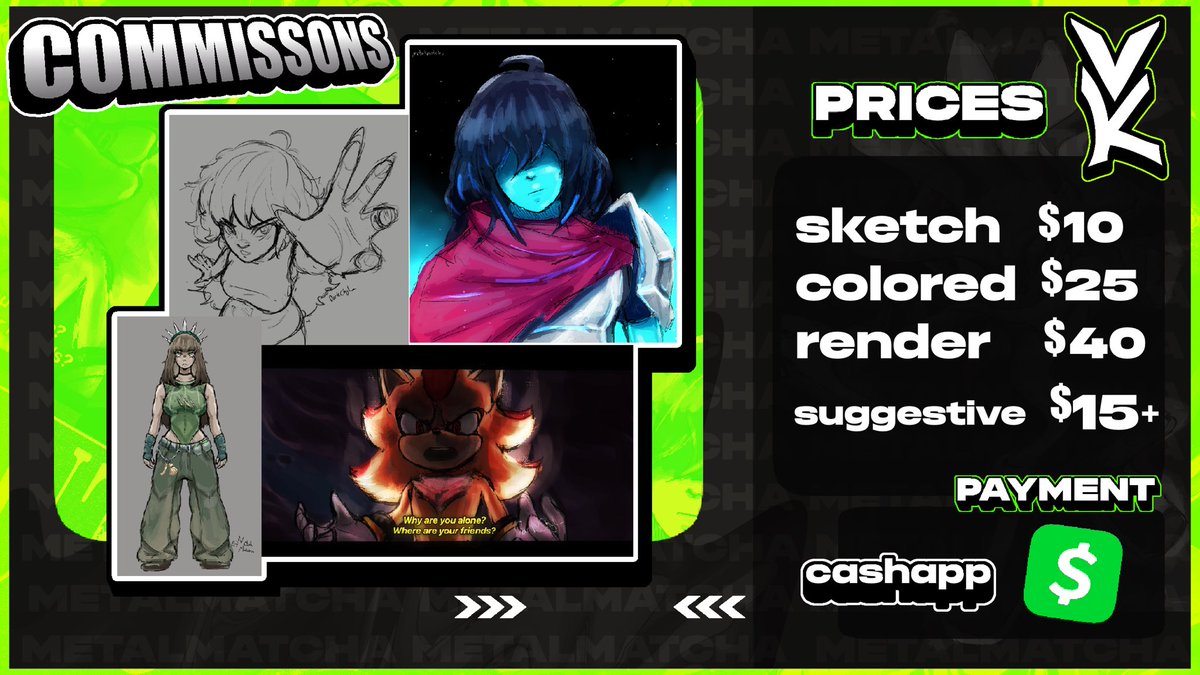 UPDATED COMMS PAGE
ONLY TAKING CASHAPP!
DM IF INTERESTED