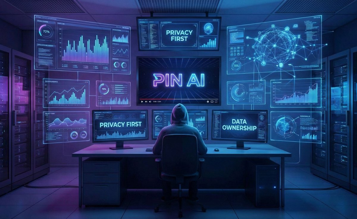 djsanta888's tweet image. Welcome to the control center of your future digital self. 🚀
PIN AI empowers you to secure your data and train your OWN personal AI without sacrificing privacy. The era of decentralized intelligence is here. Are you ready to plug in? 🌐🧠
#PINAI #PersonalAI #Crypto #FutureTech