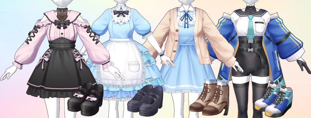 After many requests, I've finally decided to open a commission for custom hair and outfit presets along with full avatar commission! Information is now available on kru8ty.carrd.co and vgen.co/Kru8ty