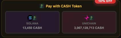 $CASH becomes more valuable
every time someone uses what’s coming

That’s all I’ll say 👁️🔥💵