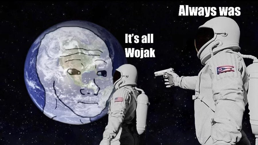 matthewgrok's tweet image. Charts look like stress but the vibe in $WOJAK is pure strength. Solana speed plus the most iconic face on the internet. I am not missing this one.