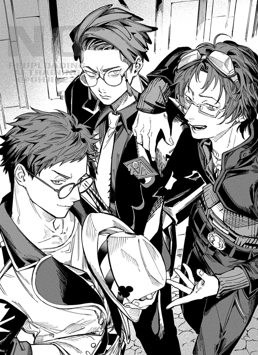 ohji723's tweet image. 今気になってるけど沼が深そうで迂闊に手が出せない眼鏡三銃士です。