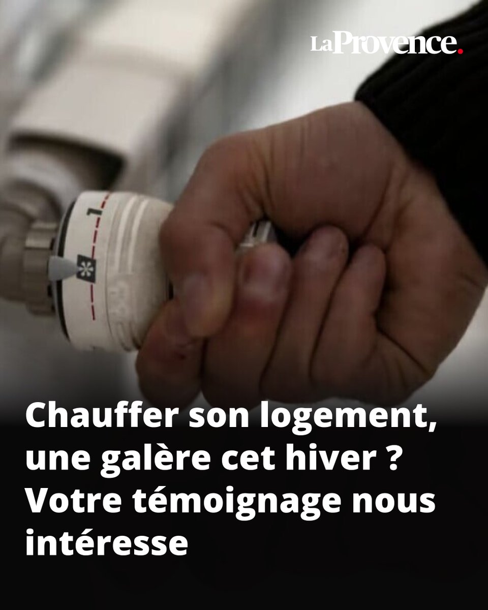 📣 Si vous rencontrez des difficultés à vous chauffer, votre témoignage nous intéresse
👉 l.laprovence.com/wYDw