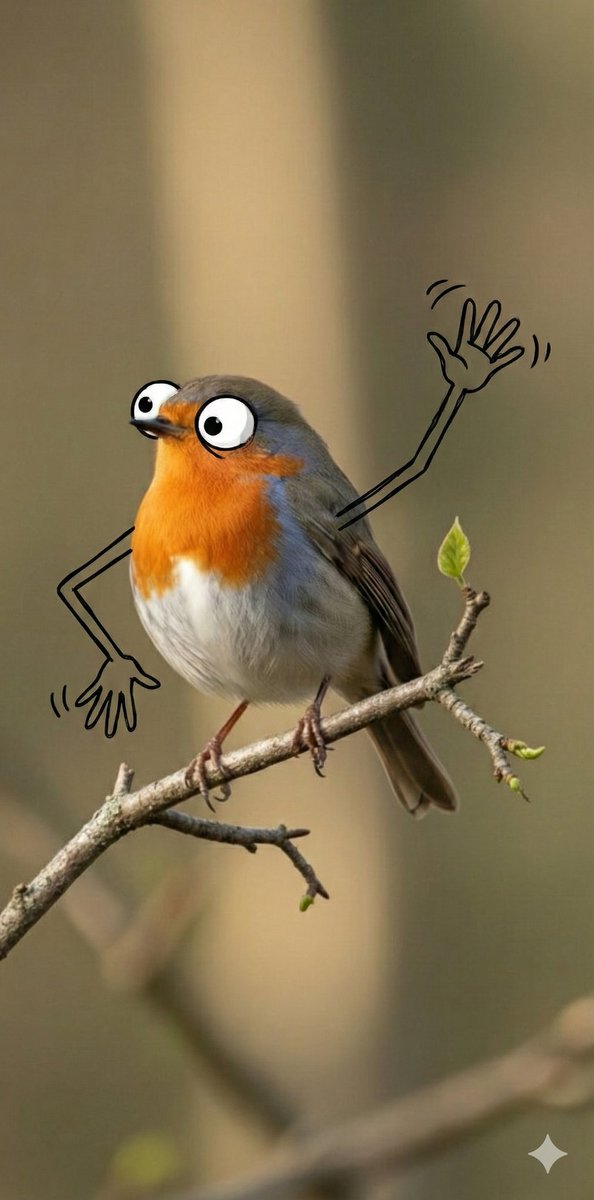 madpencil_'s tweet image. Hey Nano Banana Pro

&quot;Add illustrated googly eyes and stick hands on the (object/animal/ your bff) in an exaggerated comedic pose&quot;

Pro tip: use it on your friends images 😂