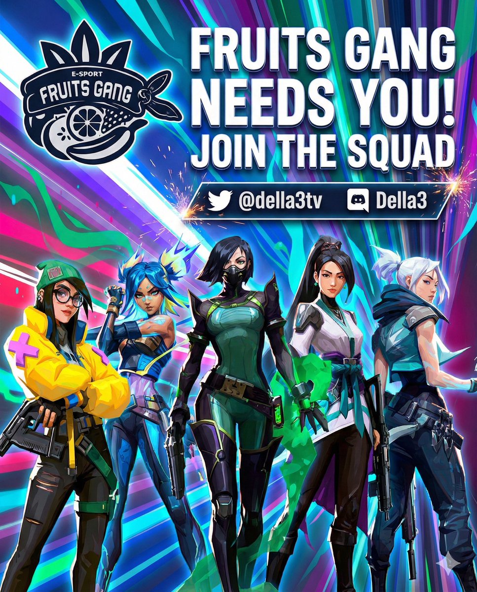 Game Changers Community
We are looking for players to join our GC roster to participate in upcoming tournament.
Players must be resident in EMEA
Rank: Asc +
More details?
Dm <a href="/Della3tv/">Della3 🍉</a> or his discord: Della3