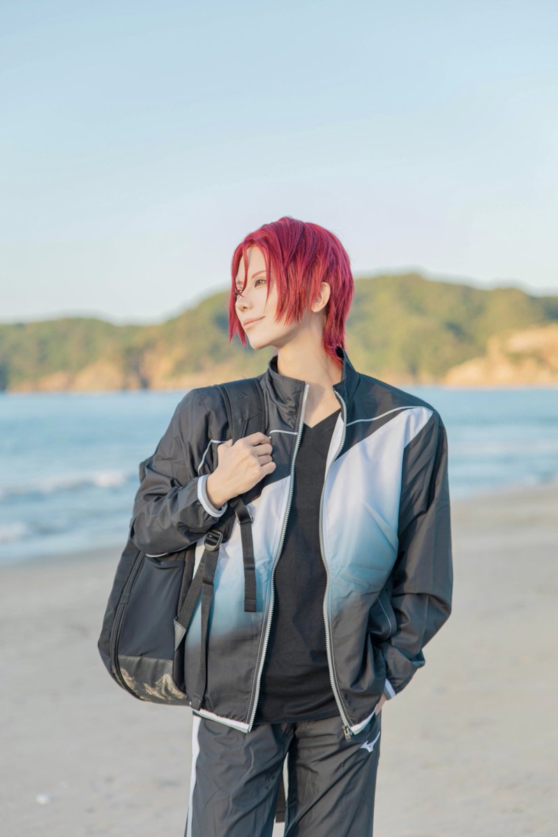 saraba_n's tweet image. 【cosplay】Free!  / 松岡凛

だいすきな岩美

----------    

photo : @oshio_happy