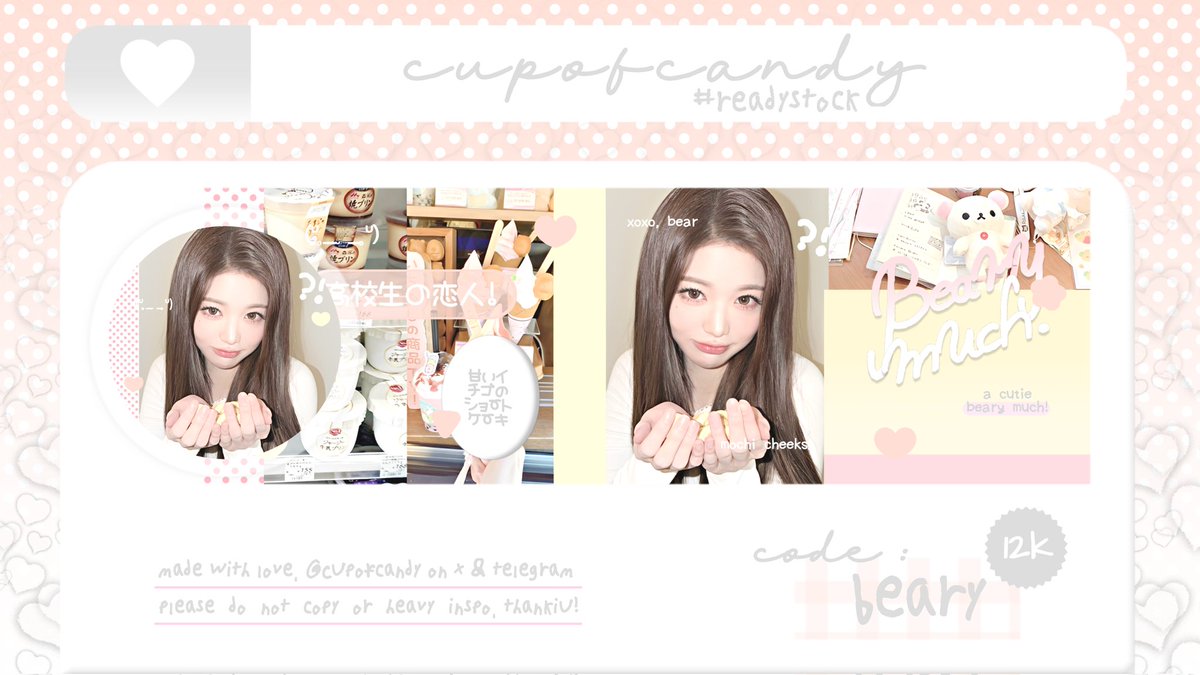 cakeu___u's tweet image. help repost? thankiu &amp;gt;____&amp;lt; #zonauang 

haiing! aku mau clearance sale layout ready stock siap pakai leeseo liz wonyoung minju  yang bisa dibawa pulang sekarang juga &amp;lt; 8.OOO &amp;gt; sila dm @CupOfCandy untuk jemput :D