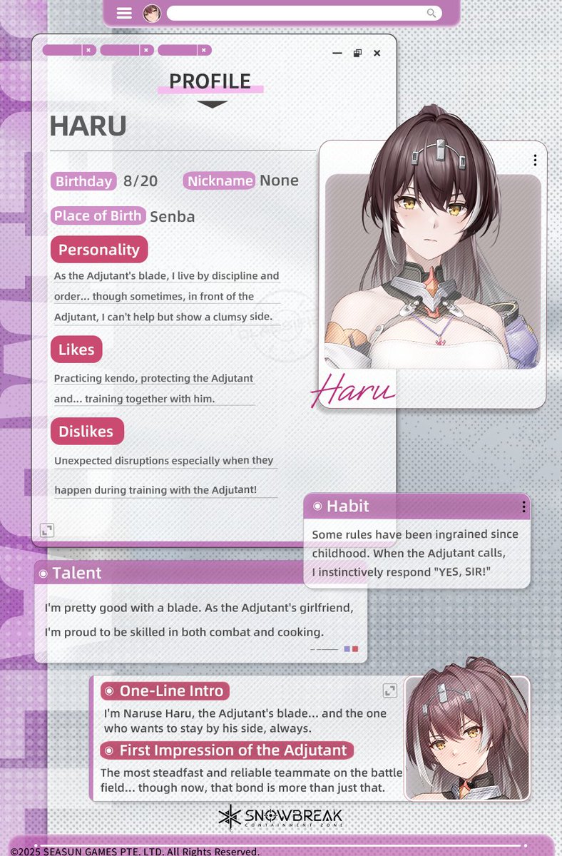 haruページ Love Chronicles of the Manifestation | Haru - Raikou] For as long