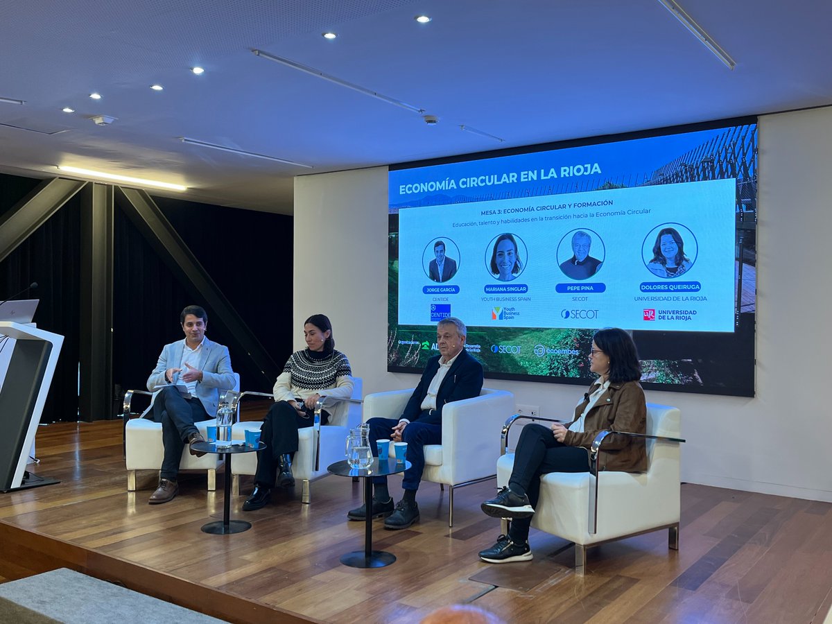 Secot_'s tweet image. ♻️ #SECOTLaRioja con #ADER y @ecoembes en la Jornada de #EconomíaCircular, donde nuestros sénior compartieron su experiencia en industria, emprendimiento y formación.

secot.org/economia-circu…

#SECOT sigue impulsando conocimiento, innovación y apoyo al tejido emprendedor #oSec