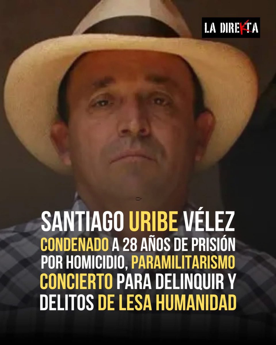 <a href="/mluciaramirez/">Marta Lucía Ramírez.</a> <a href="/AlvaroUribeVel/">Álvaro Uribe Vélez</a> SOLIDARIDAD CON DELITOS DE LESA HUMANIDAD?  CÍNICA