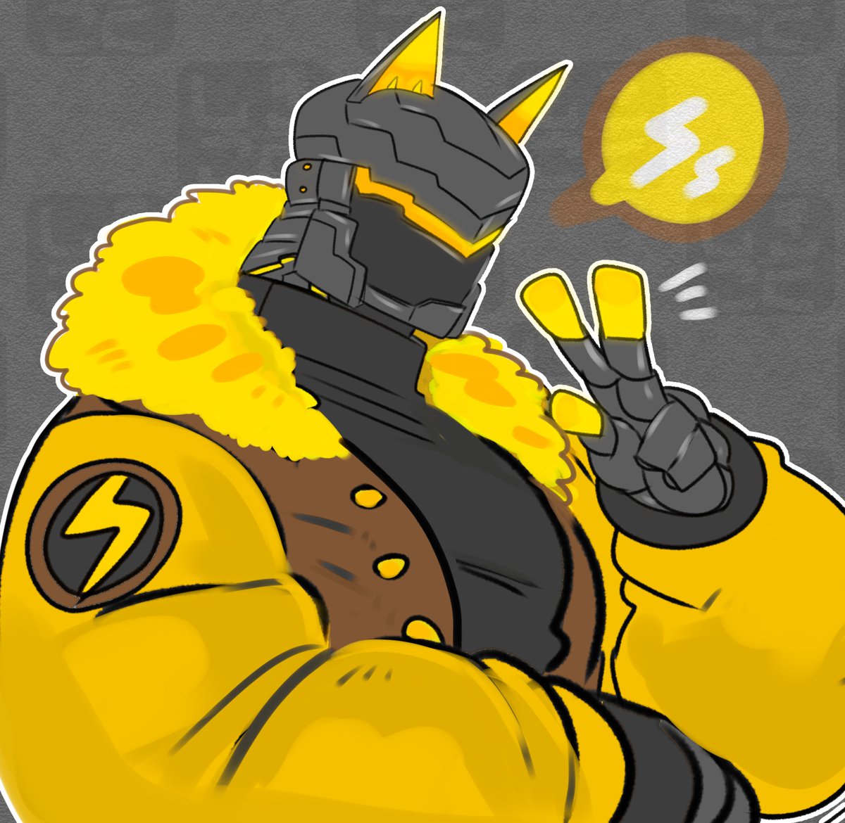 s30N0r's tweet image. ライジンくんの服
#OC