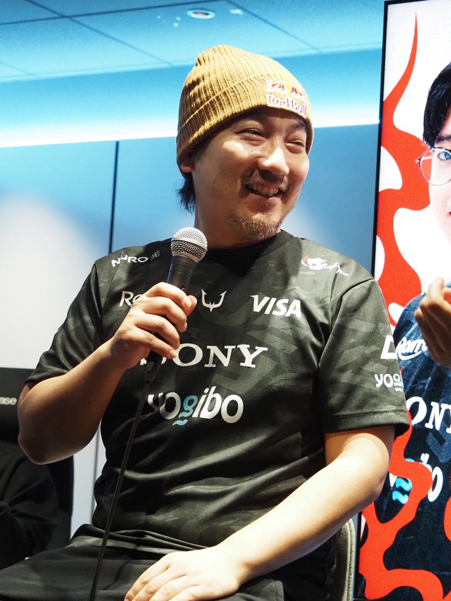 p_teba_h's tweet image. REJECTパブリックビューイング
ウメハラ選手
REJECTのMVP🏆
#SFリーグ