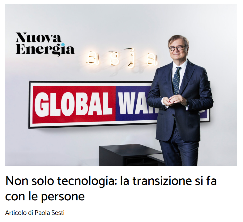 Nuova Energia dedica la copertina ai 30 anni di <a href="/AsjamenoCO2/">asja.energy</a>. Nella mia intervista racconto come, in tutti questi anni, abbiamo trasformato la transizione energetica in opportunità concreta di crescita in Italia e ponte verso nuovi mercati internazionali, puntando su innovazione,